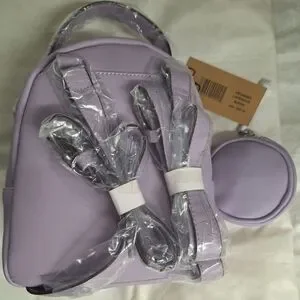 Steve Madden BJENN Backpack. Lavender With Top Handle, and a Round Ipod Case. Steve Madden | Bags | Steve Madden Bjenn Backpack Lavender  main image 2